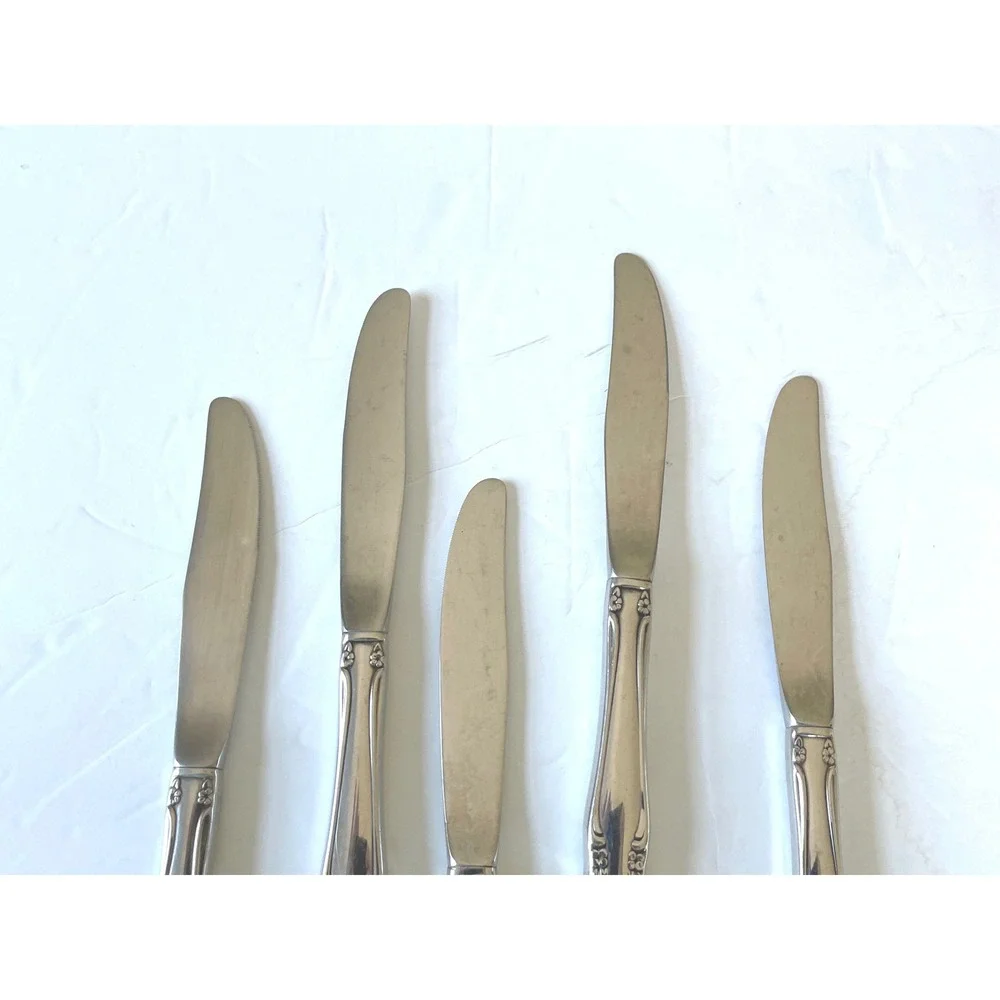 Oneida Oneidacraft Chateau Deluxe Community Set of 5 Table Wear 9.25